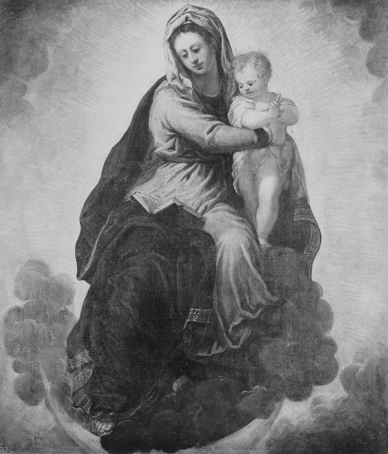 La Vierge à l'Enfant - Jacopo Tintoretto