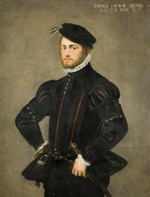 젊은 남성의 초상화 - 자코포 틴토레토