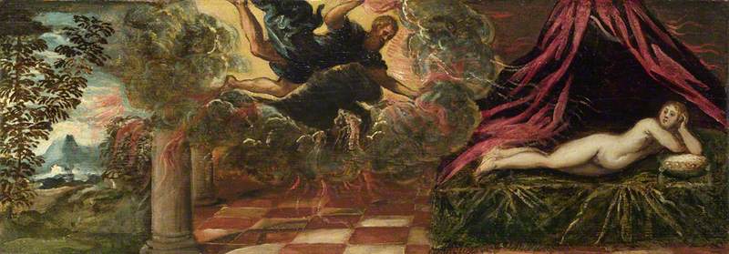 Jupiter et Sémélé - Jacopo Tintoretto