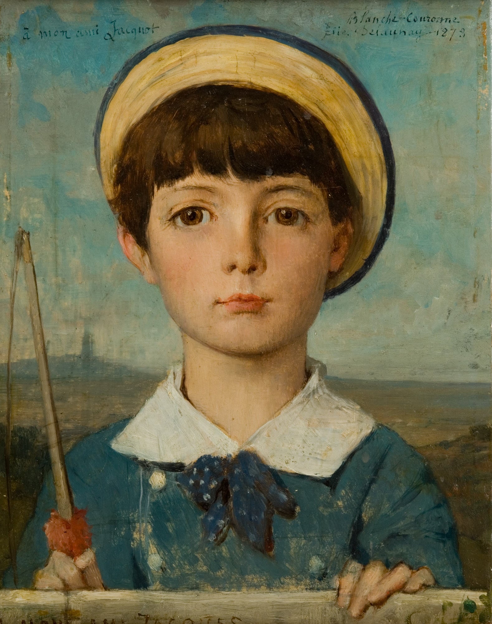Portrait de Jacques Bizet, enfant - Jules-Élie Delaunay