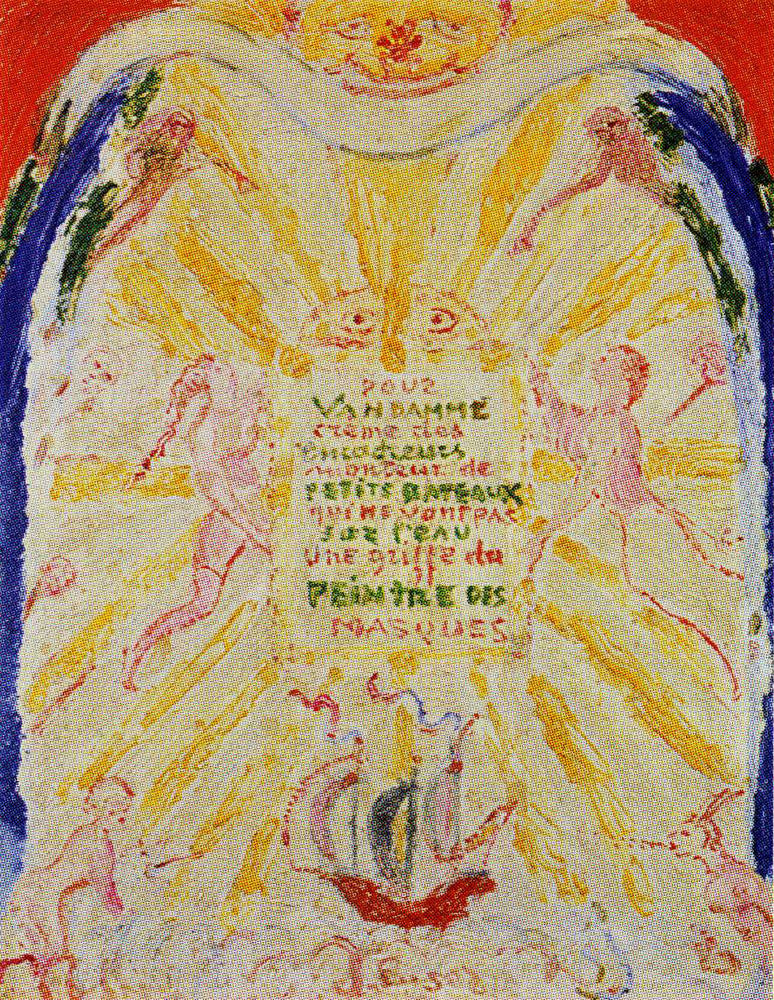 For Vandamme, the Doyen of Frame-Makers - James Ensor