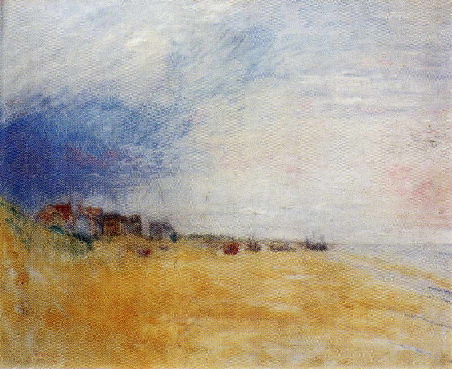 The Beach at La Panne - James Ensor