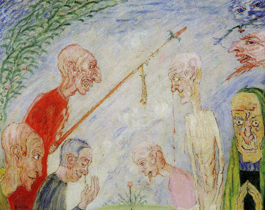 The Pilgrims - James Ensor