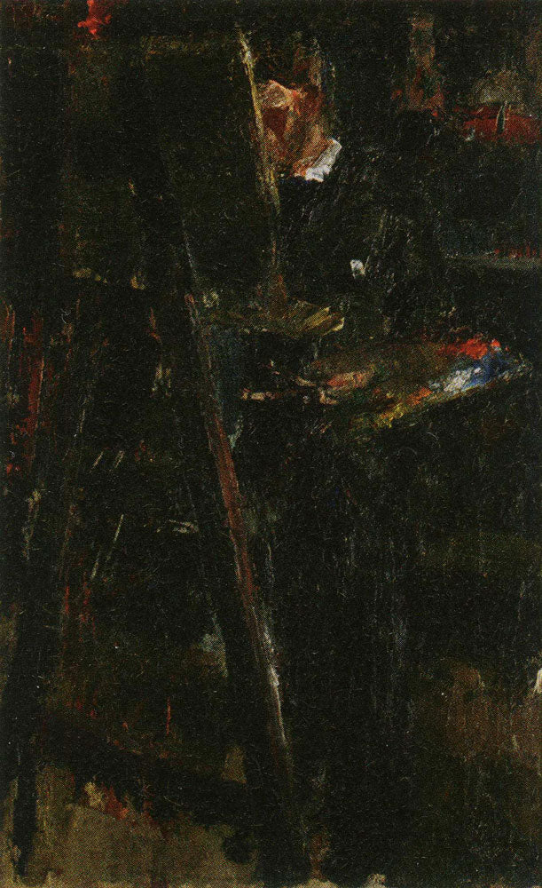Willy Finch at the Easel - James Ensor
