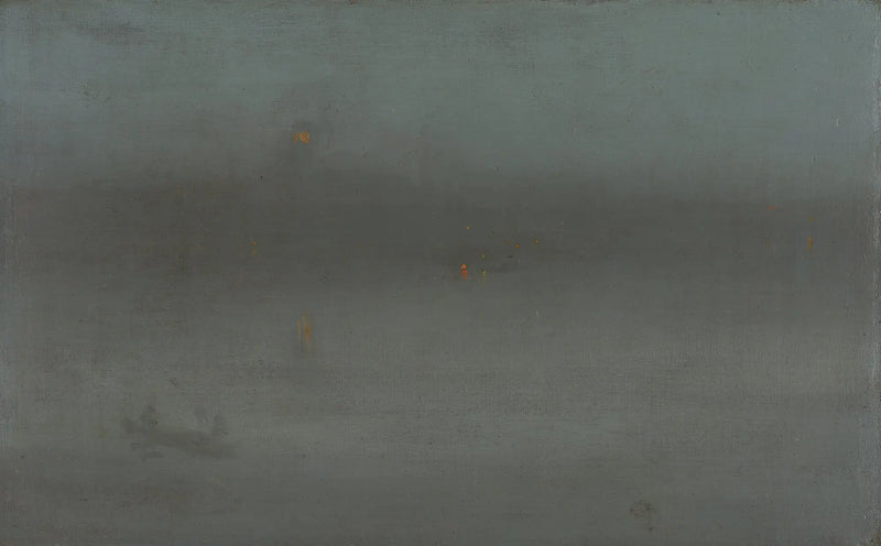 야경, 파랑과 은색: 배터시 리치 - 제임스 애보트 맥닐 휘슬러