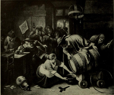 Le fût vidé - Jan Steen