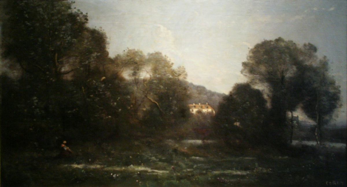 L'Étang de Ville d'Avray - Jean-Baptiste Camille Corot
