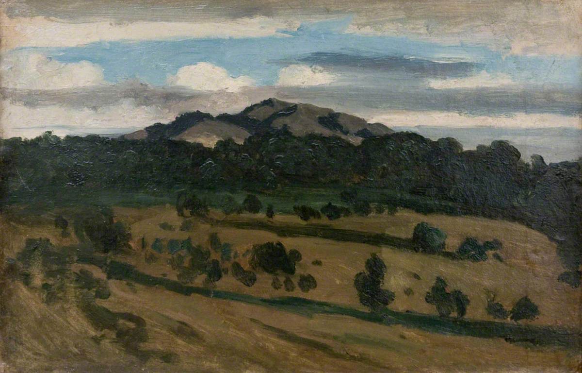 Le Monte Soracte, Italie - Jean-Baptiste Camille Corot