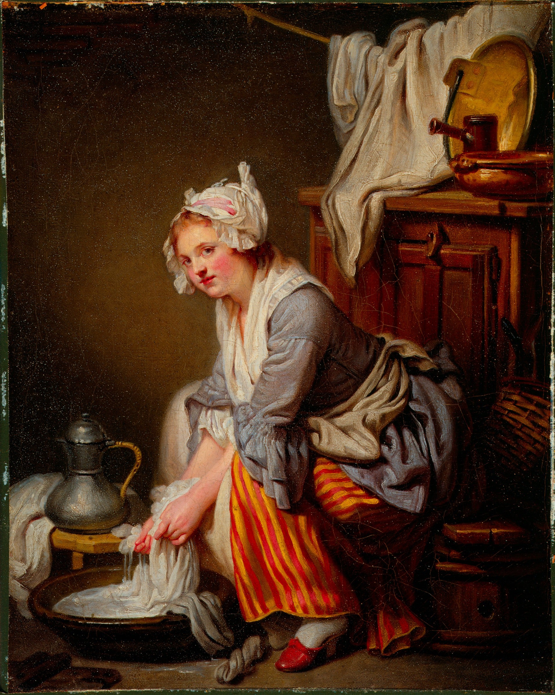La blanchisseuse - Jean-Baptiste Greuze