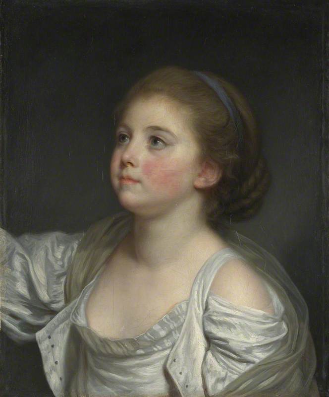 Une fille - Jean-Baptiste Greuze