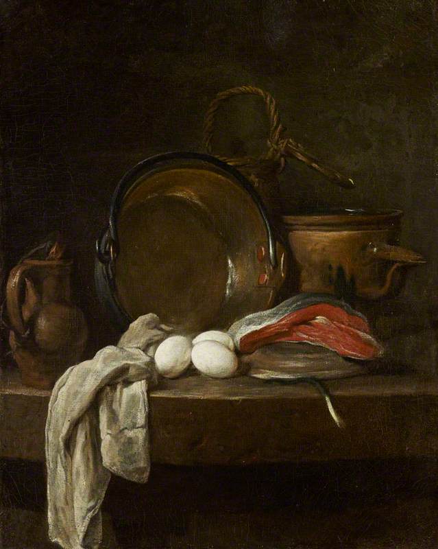 Nature morte : La table de la cuisine - Jean Siméon Chardin