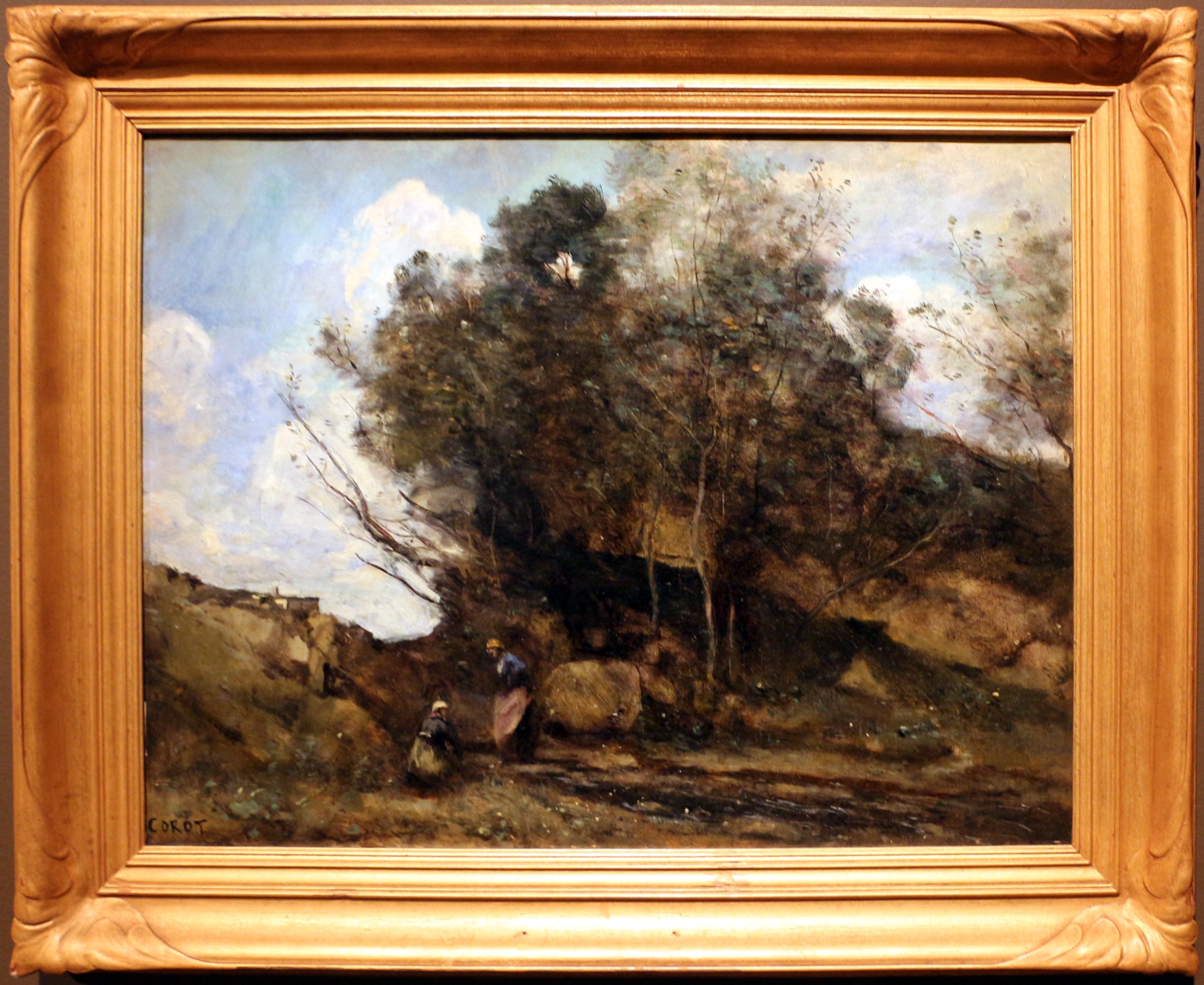 Le Mont Ussy - Jean-Baptiste Camille Corot