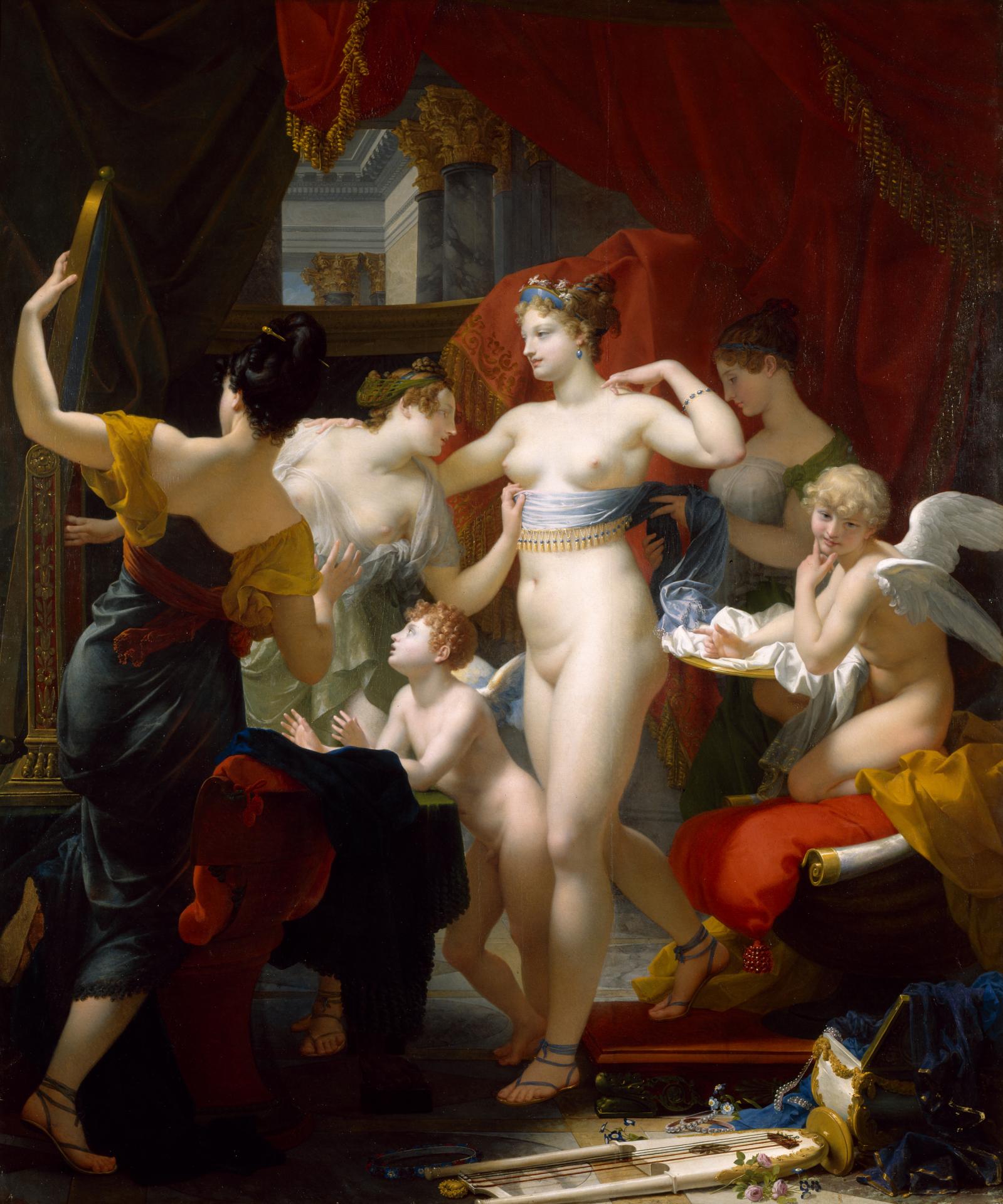 La Toilette de Vénus - Jean-Baptiste Regnault
