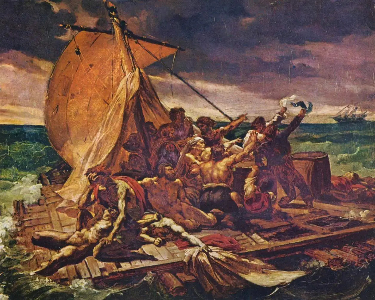 Reproduction du tableau « Le Radeau de la Méduse - Théodore Géricault » par Alpha Reproduction en peinture à l’huile