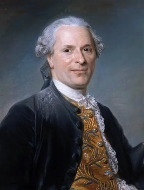 장 모네트 초상화, 프랑스 외교관 - 모리스-쿠탱 드 라 투르