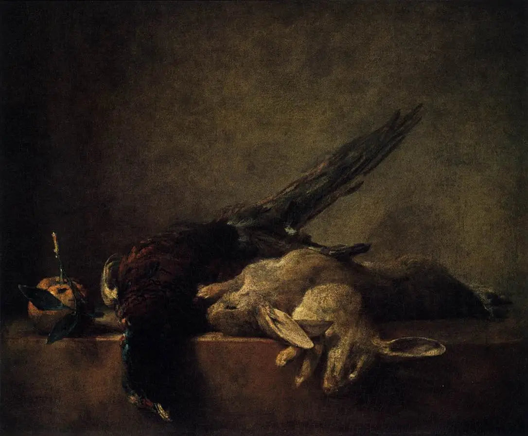 Nature morte au gibier - Jean Siméon Chardin - Alpha Reproduction
