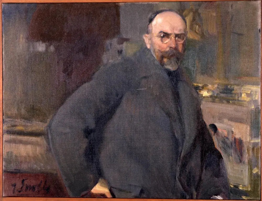 Reproduction du tableau « José Benlliure et Gil - Joaquín Sorolla » par Alpha Reproduction en peinture à l’huile