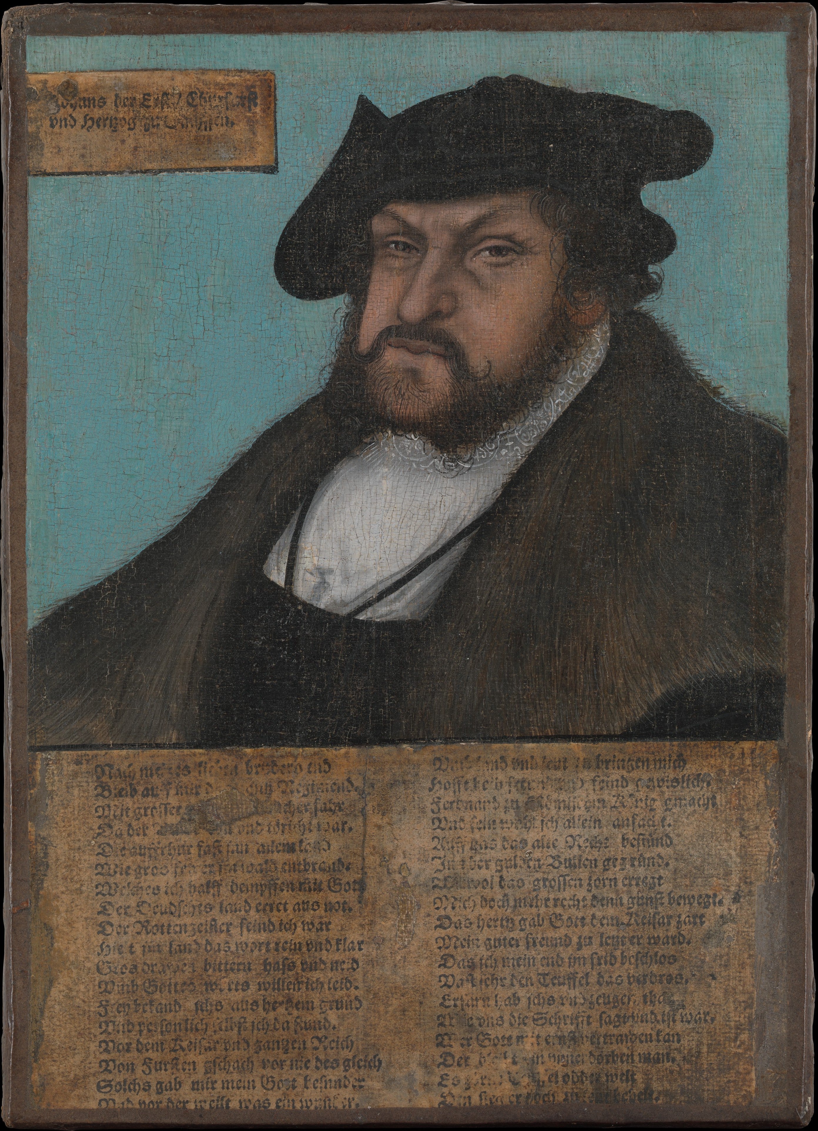 Jean Ier (1468–1532), le Constant, électeur de Saxe - Lucas Cranach the Elder
