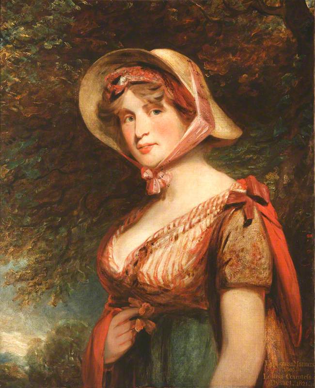 Lady Louisa Tollemache, comtesse de Dysart (1745-1840) (d'après John Hoppner) - John Constable