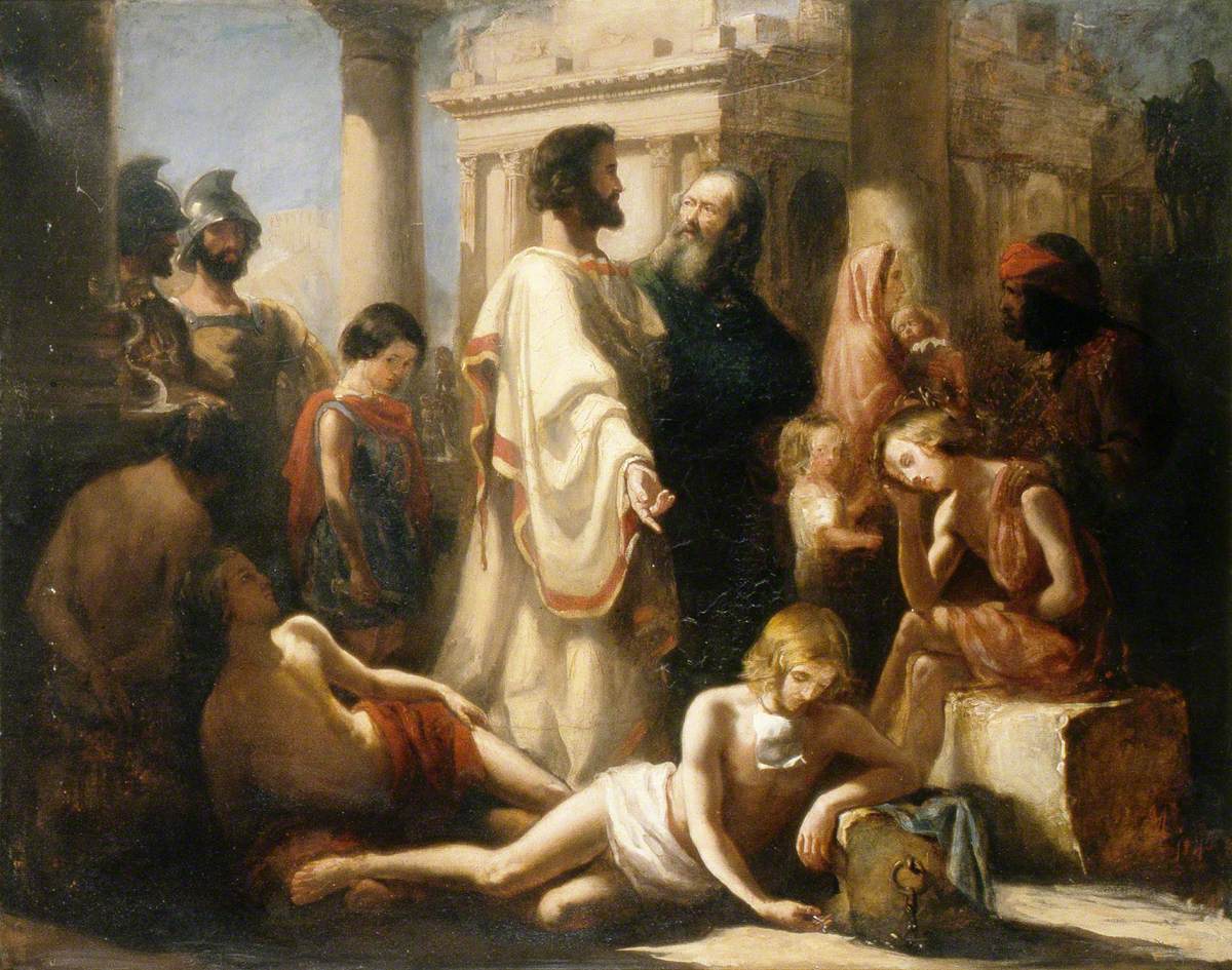 Non angli sed angeli - John Everett Millais