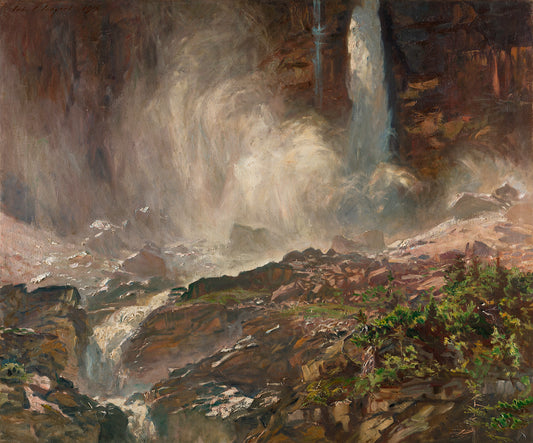 Reproduction du tableau « Chutes Yoho - John Singer Sargent » par Alpha Reproduction en peinture à l’huile