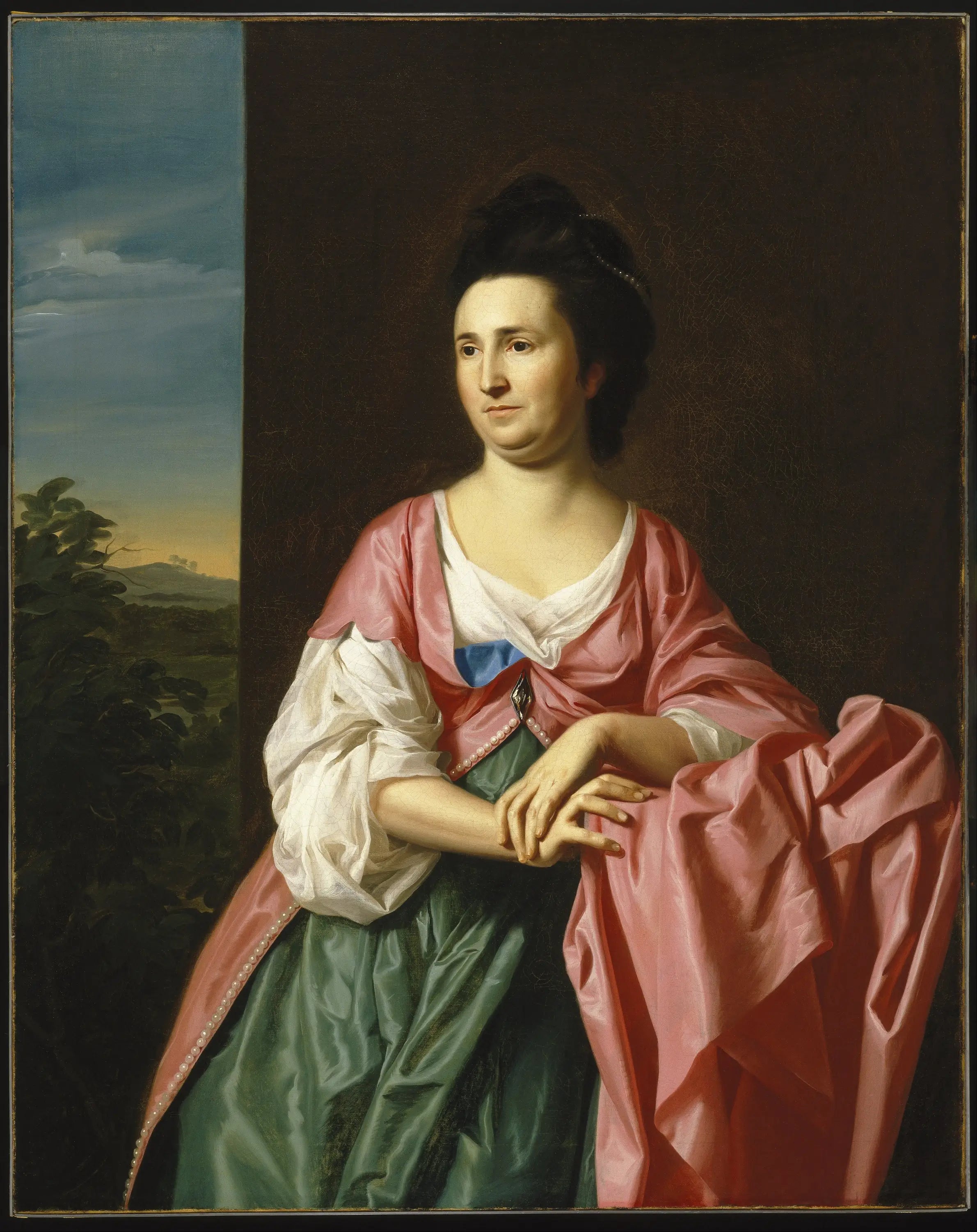 Mme Sylvester Gardiner née Abigail Pickman anciennement Mme William Eppes - John Singleton Copley - Alpha Reproduction