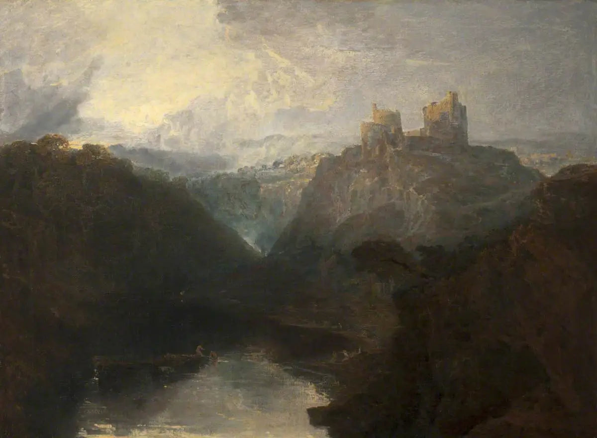 Reproduction du tableau « Kilgarren Castle, Pembrokeshire - J. M. W. Turner » par Alpha Reproduction en peinture à l’huile
