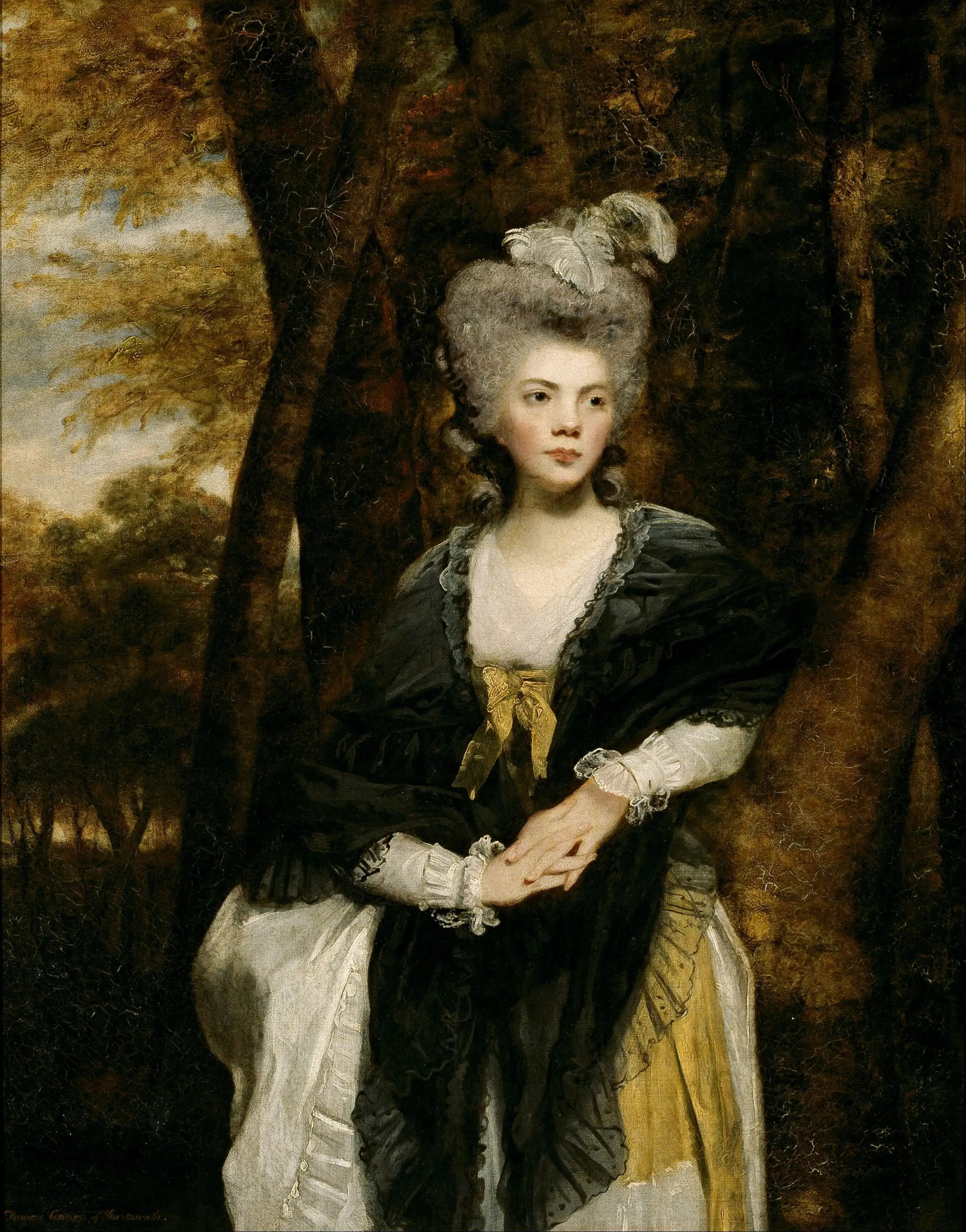 Dame Frances Finch - Joshua Reynolds - Alpha Reproduction