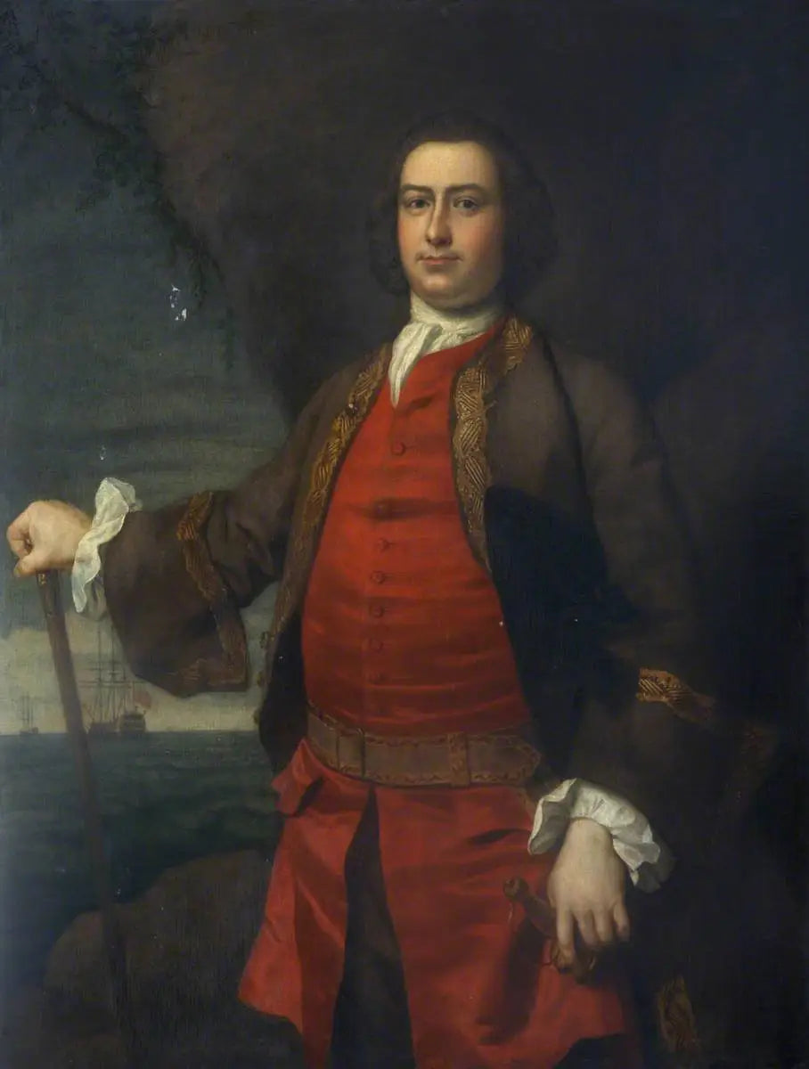 Capitaine Hugh Bonfoy (vers 1720–1782) - Joshua Reynolds - Alpha Reproduction