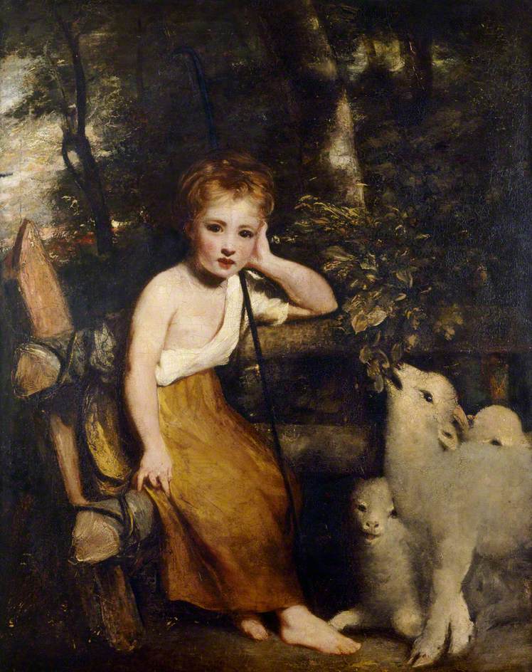 La jeune bergère - Joshua Reynolds