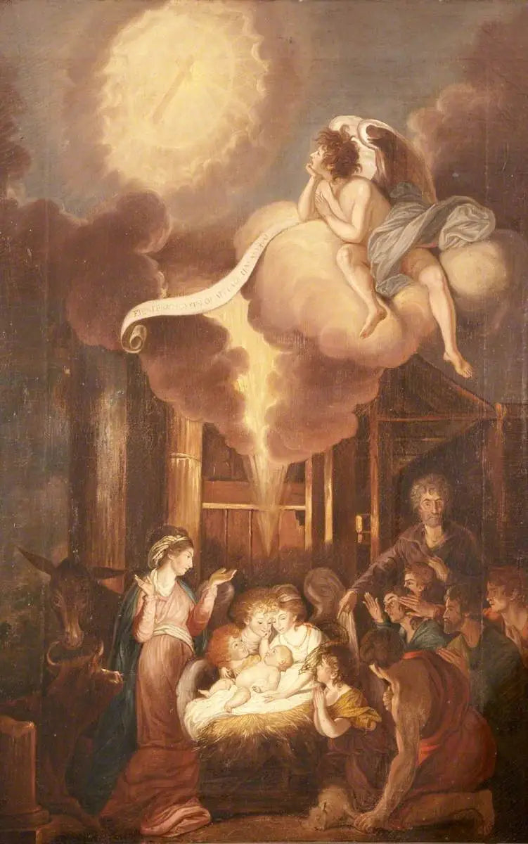 Crèche de Noël - Joshua Reynolds - Alpha Reproduction