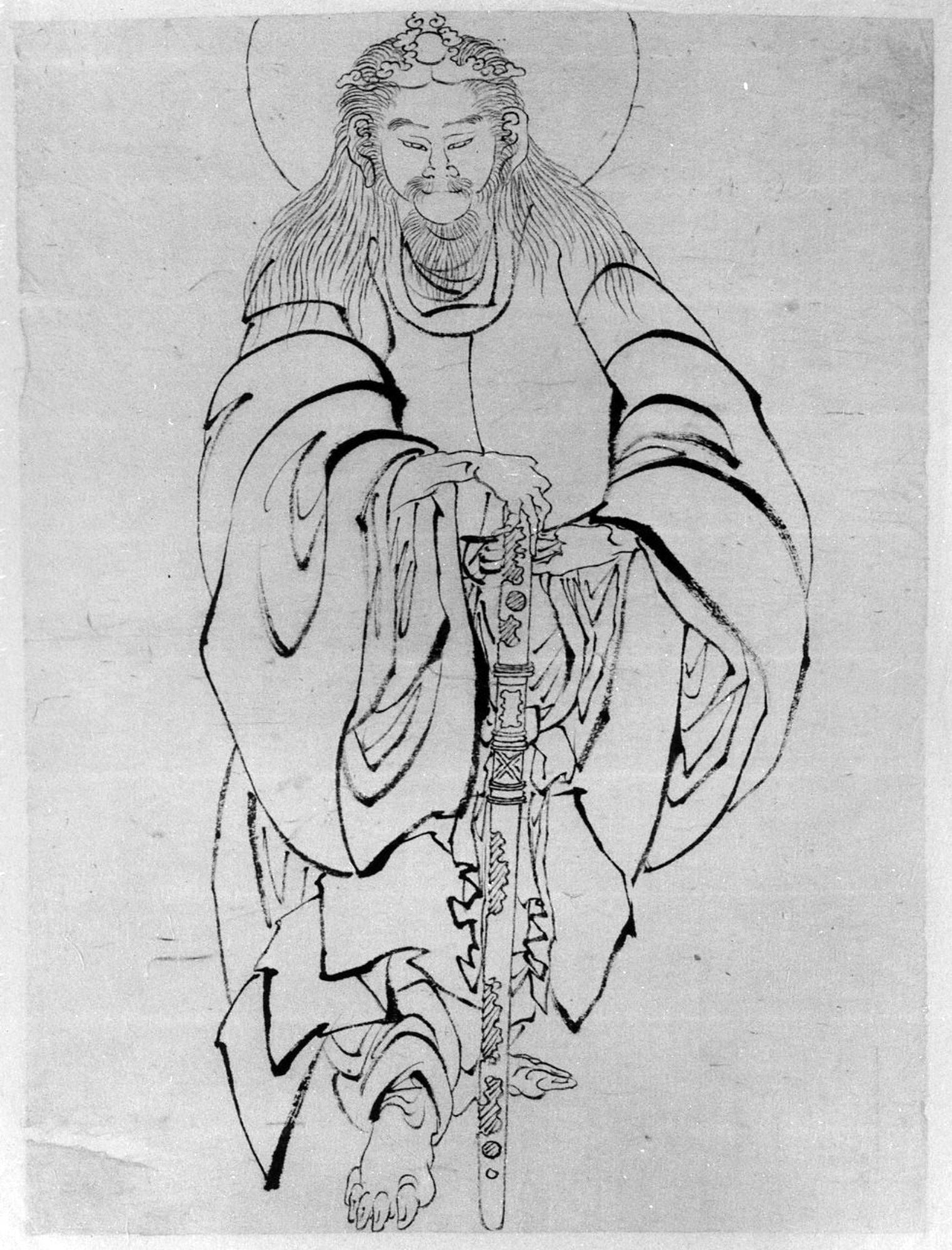 Yamato Takeru no Mikoto - Hokusai