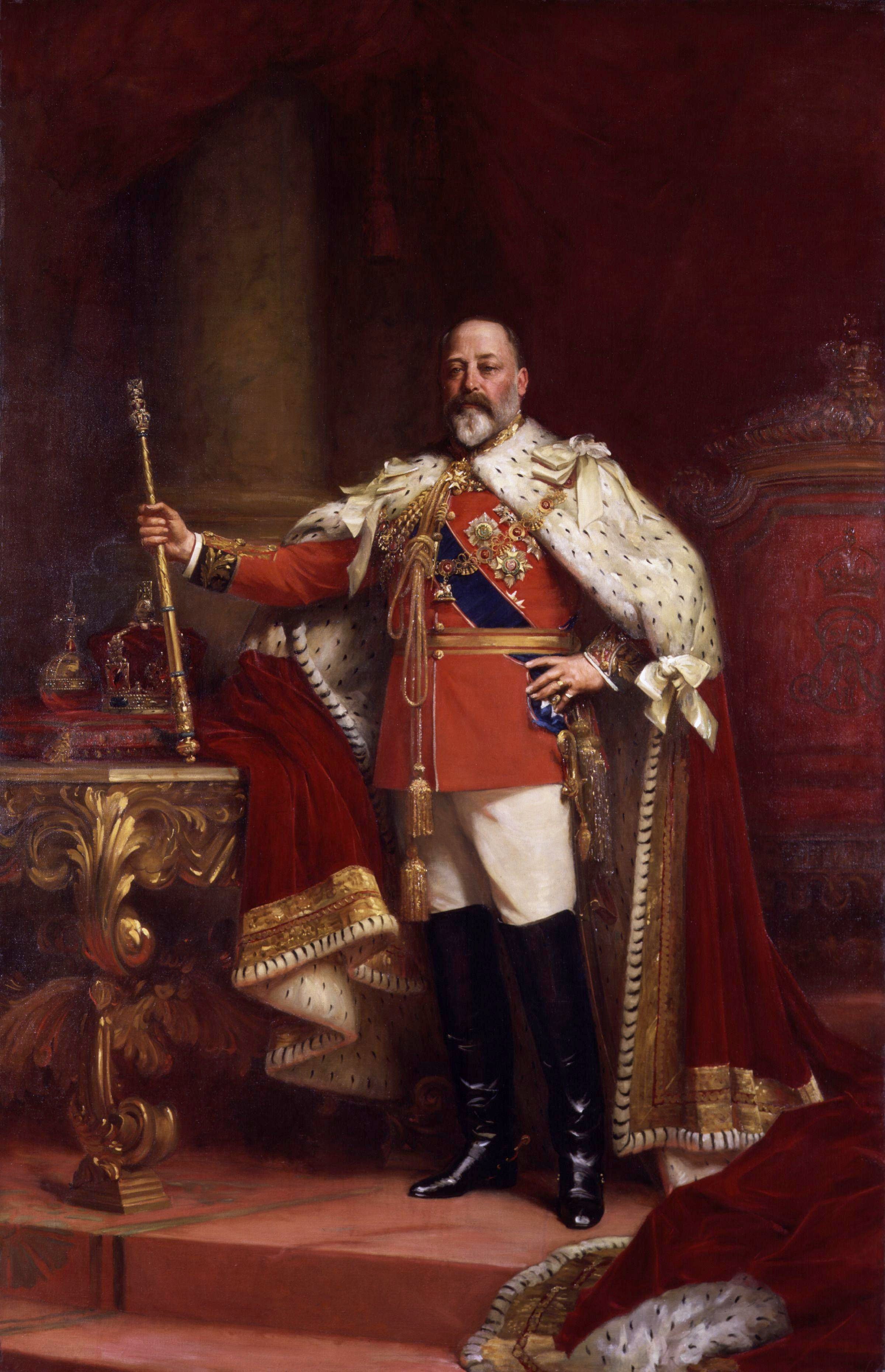 Le roi Édouard VII - Luke Fildes