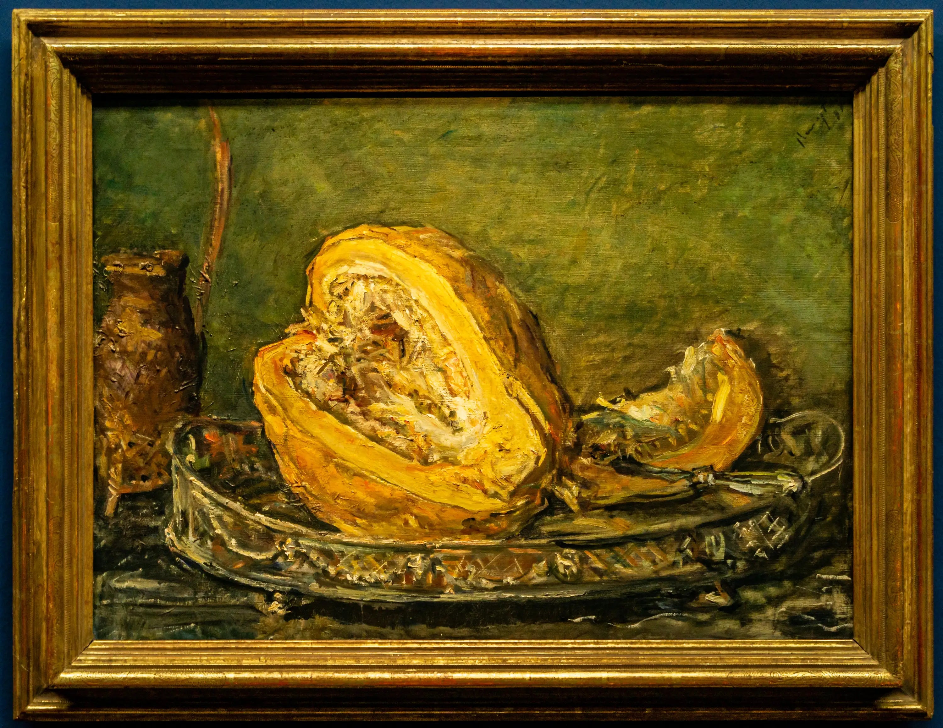 Still life with Melon - Max Slevogt - Alpha Reproduction