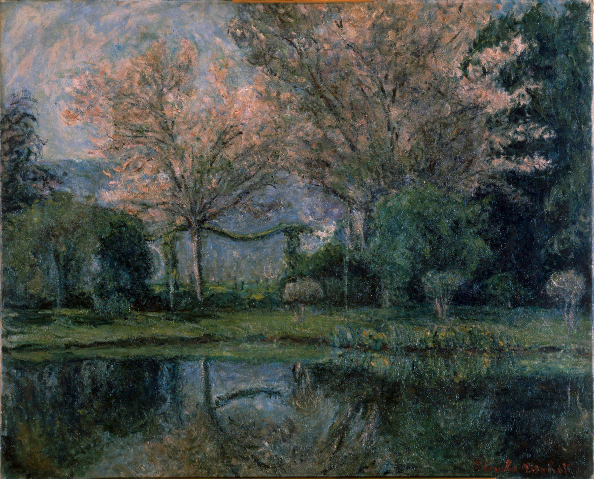 L’étang à Giverny - Blanche Hoschedé Monet - Alpha Reproduction