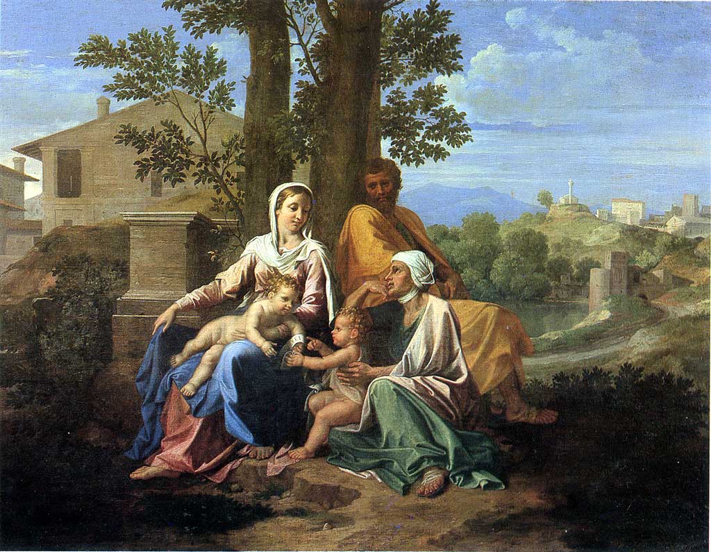 성가족 – 니콜라 푸생 (약 1650년)