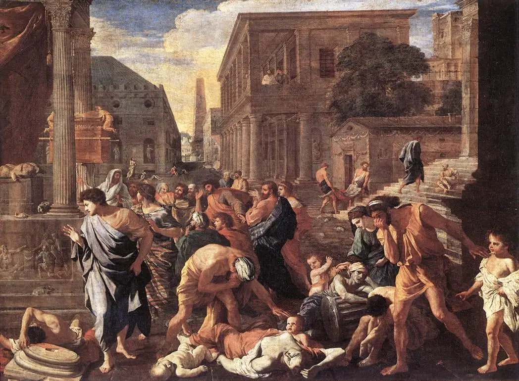 La Peste d’Asdod - Nicolas Poussin - Alpha Reproduction