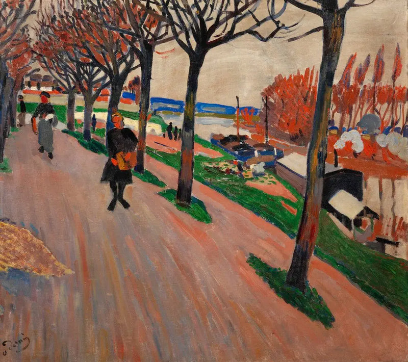 세느 강, 펙 - 앙리 드레인

Source:
La Seine au Pecq - André Derain