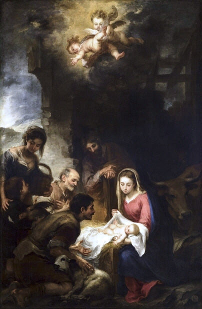 Adoration des bergers - Bartolomé Esteban Murillo