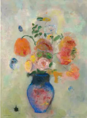 Grand vase avec des fleurs - Odilon Redon - Alpha Reproduction
