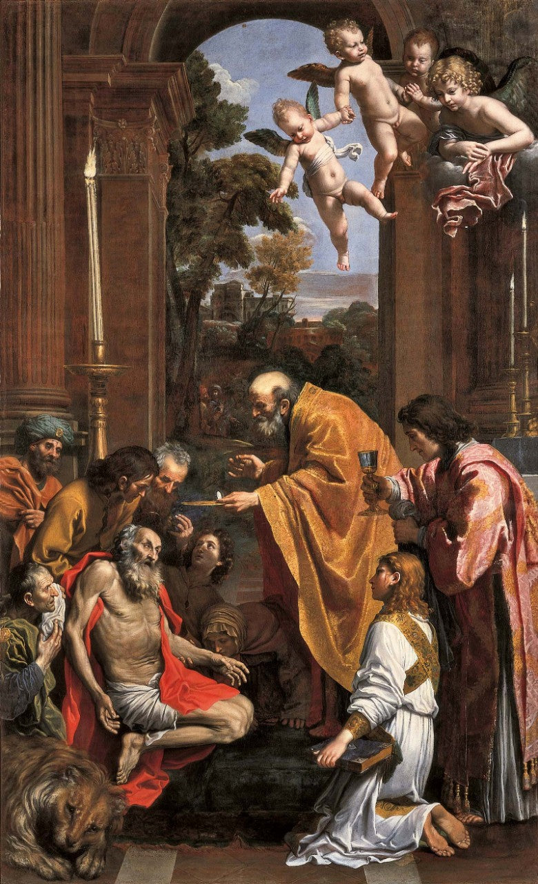 Communion de saint Jérôme - Domenichino - Alpha Reproduction