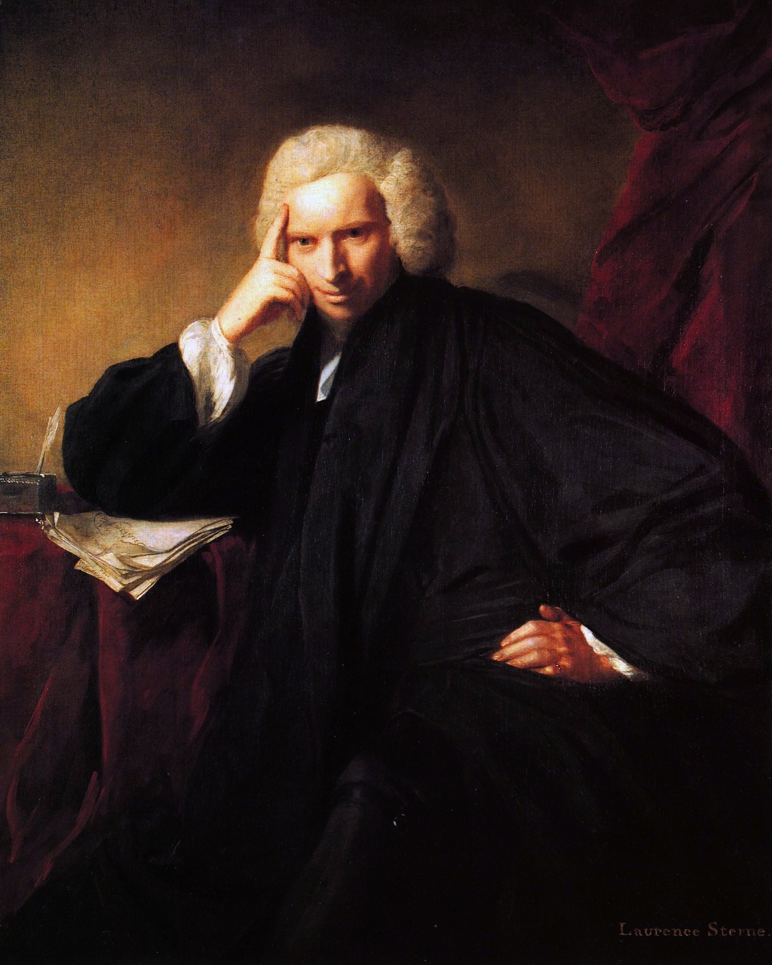 Laurence Sterne - Joshua Reynolds