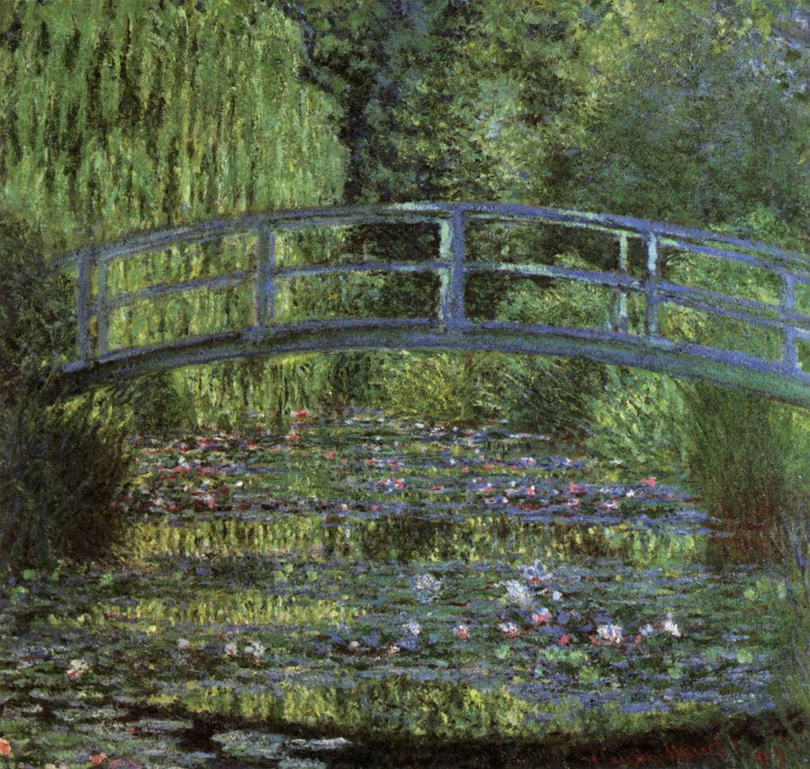 수련 연못, 녹색의 조화 - Claude Monet