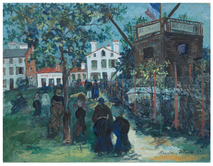 Le Moulin de Sannois (1923) - Maurice Utrillo