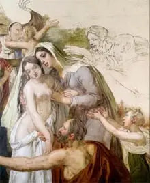 Le Philosophe Bias rachetant les esclaves - Charles Meynier - Alpha Reproduction