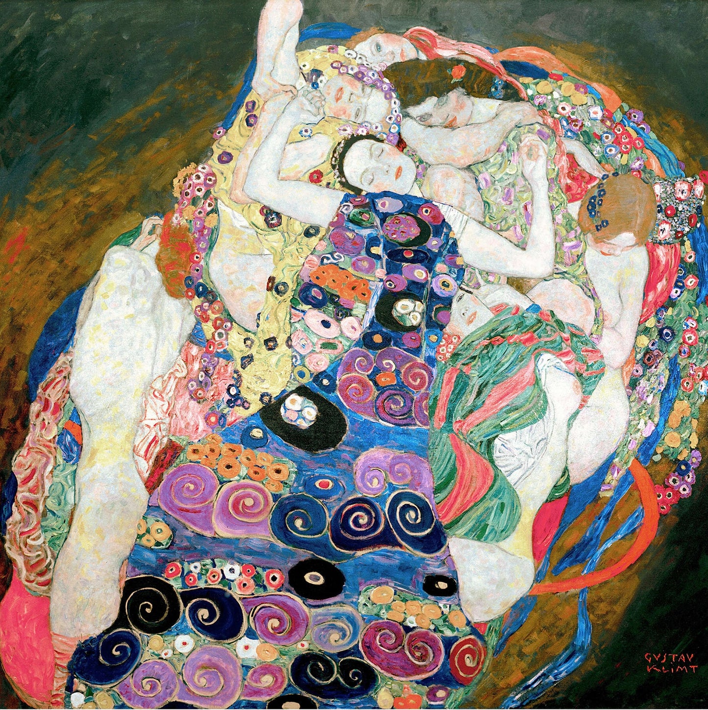 🌸✨ 처녀자리 – 구스타프 클림트 (1913)
