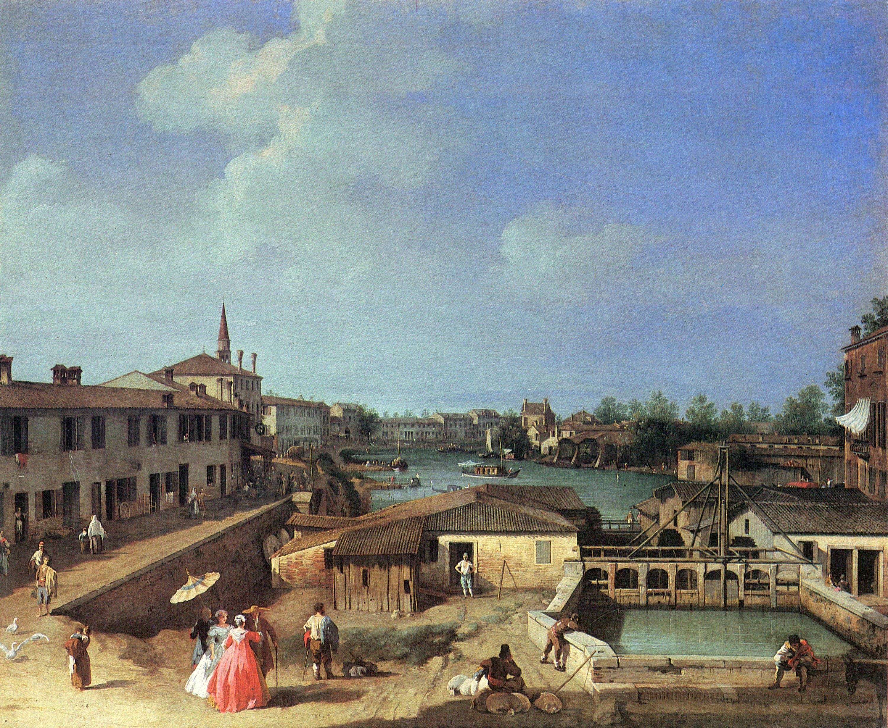 Dol sur le Brenta - Canaletto