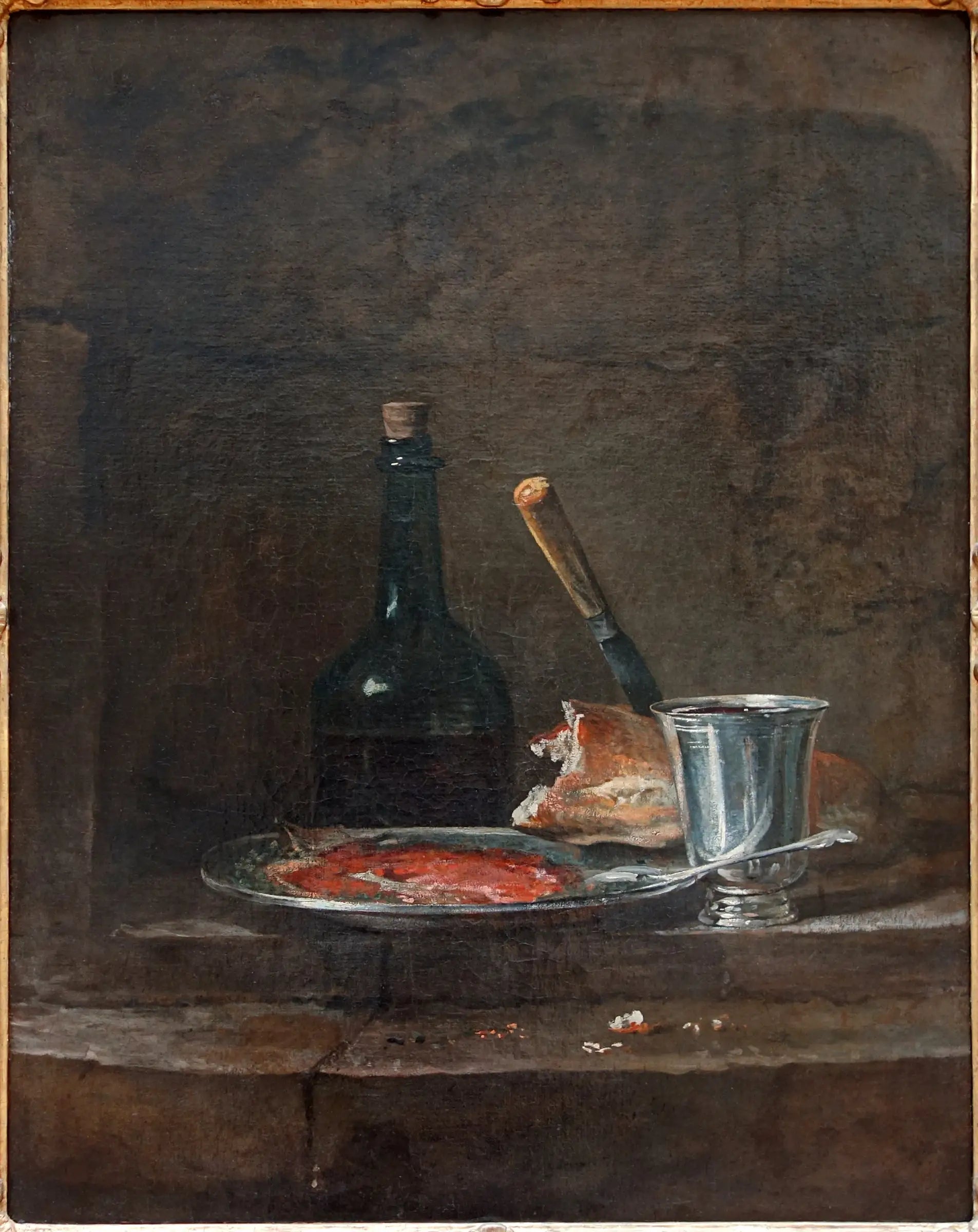 Les Apprêts d’un déjeuner - Jean Siméon Chardin - Alpha Reproduction
