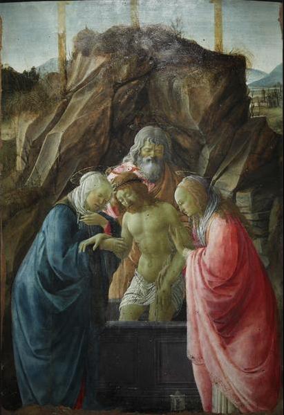 Mise au tombeau - Filippino Lippi