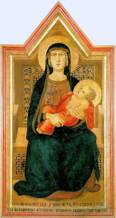 Madonna di Vico l’Abate - Ambrogio Lorenzetti - Alpha Reproduction